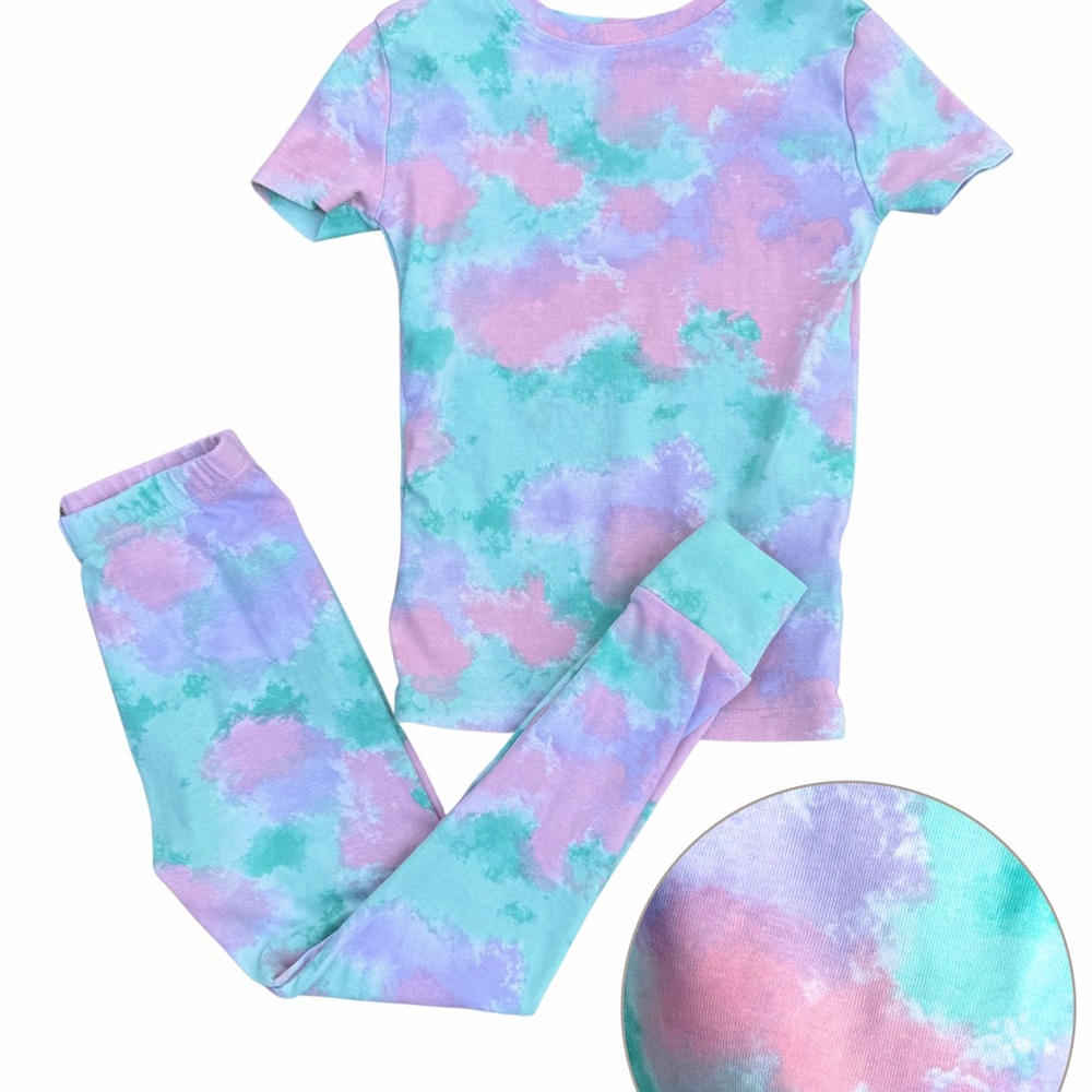Kirkland Signature Kids Colorful Tie-Dye Pajama Set